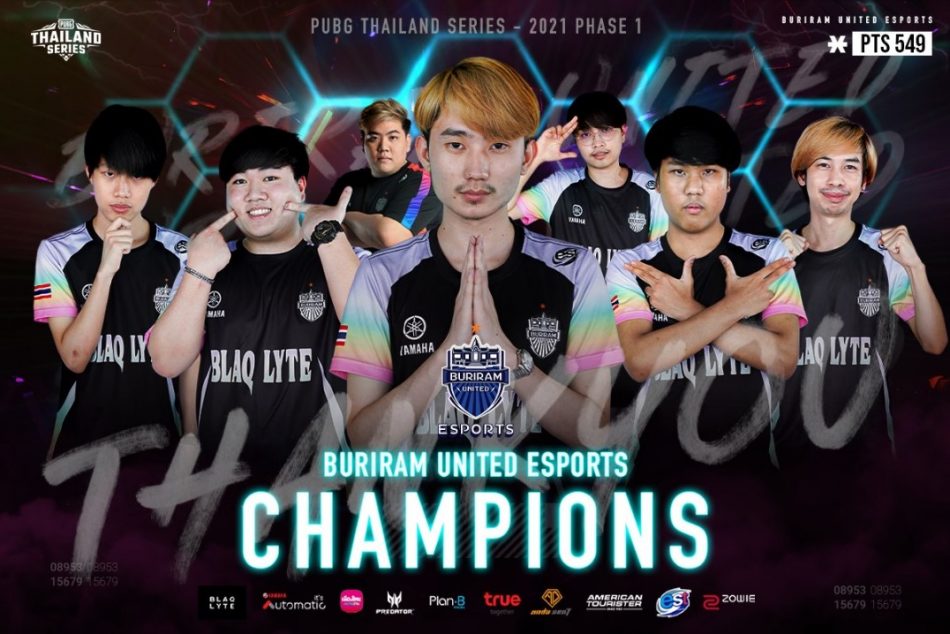 Buriram United Esports Win Pubg Thailand Series Phase