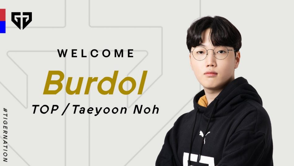 Gen.G signing Burdol as top laner for 2021